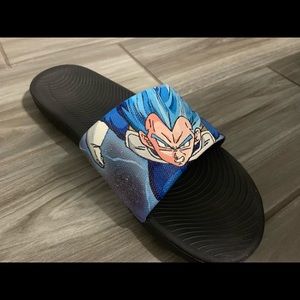 dragon ball nike slides